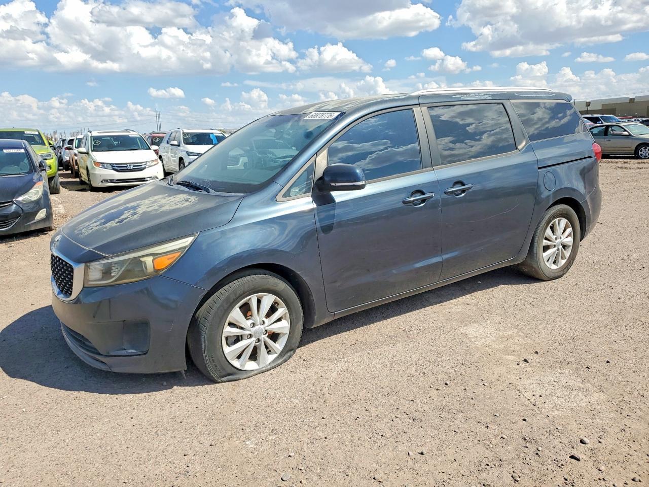 2016 KIA SEDONA KNDMB5C19G6167882
