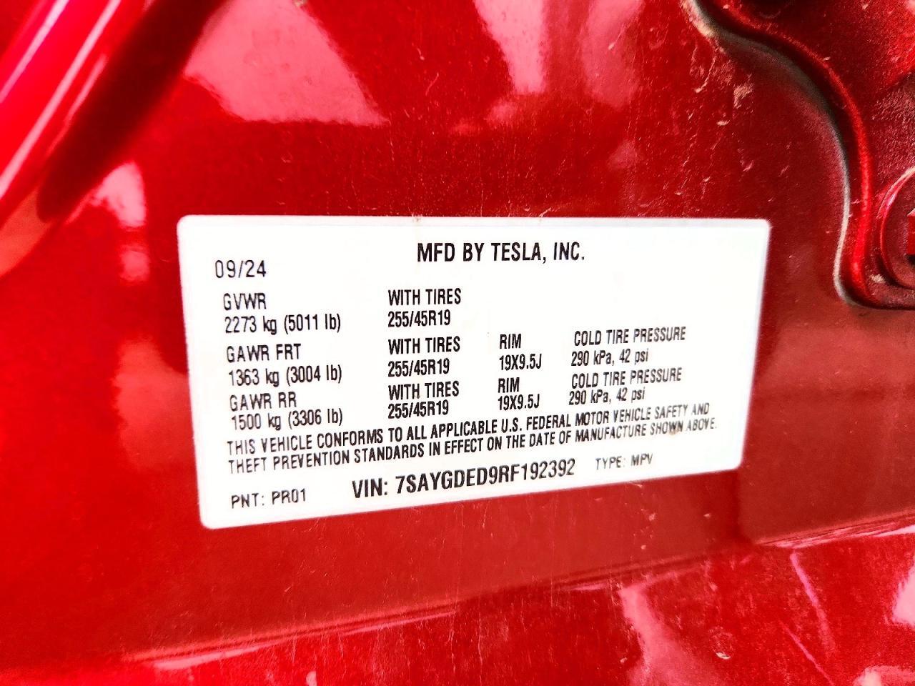 2024 TESLA MODEL Y — Фото 13 из 13