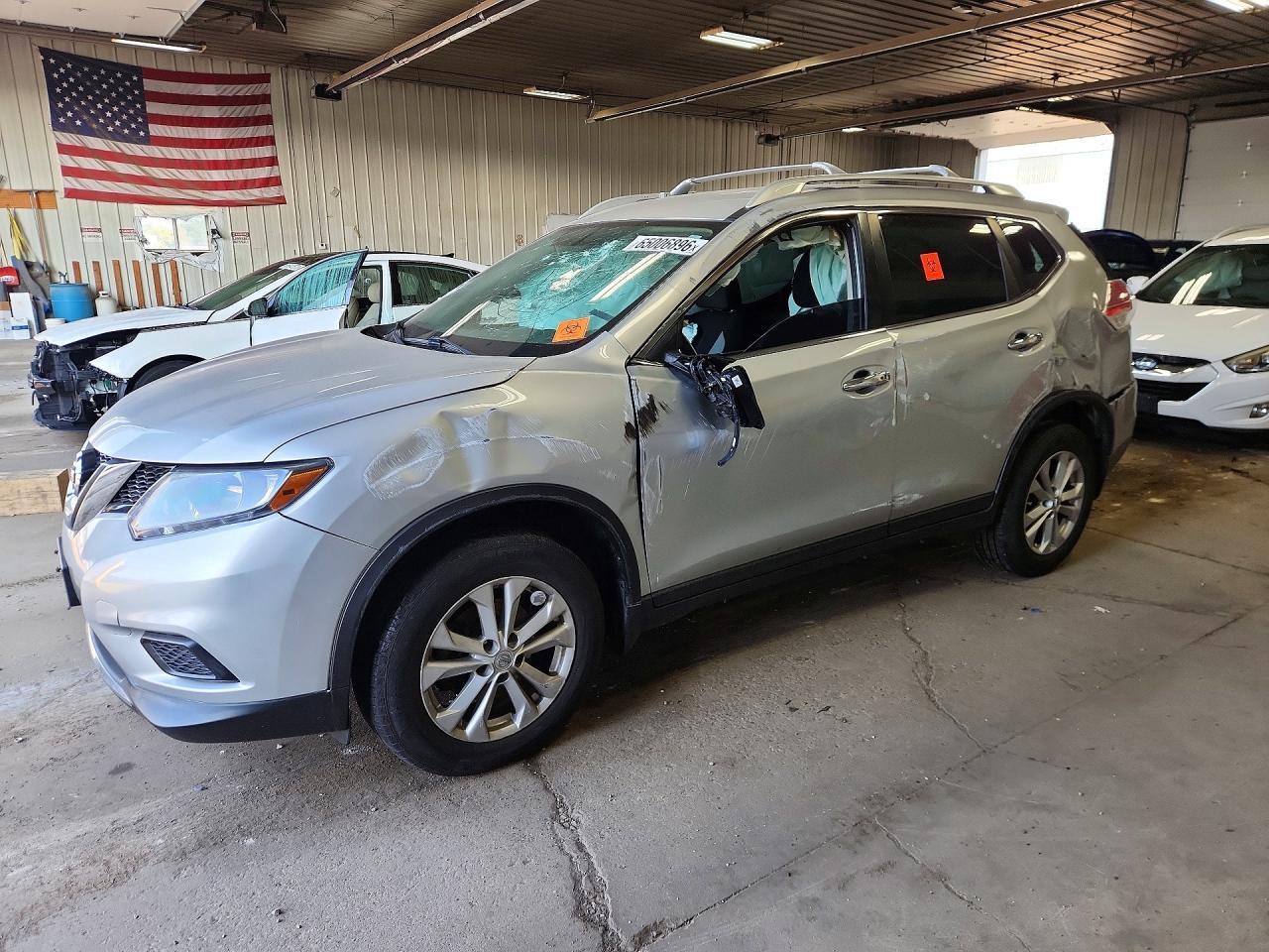 2016 NISSAN ROGUE KNMAT2MVXGP604699
