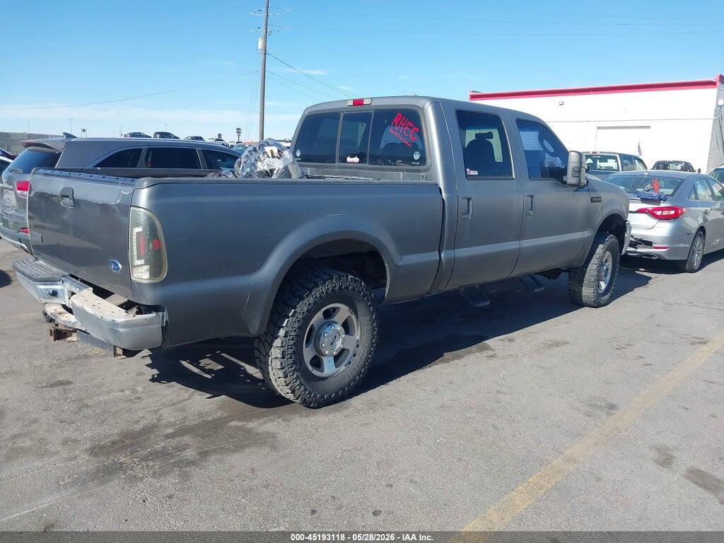 1FTSW21P95EA87924 2005 FORD F-250 photo no. 4