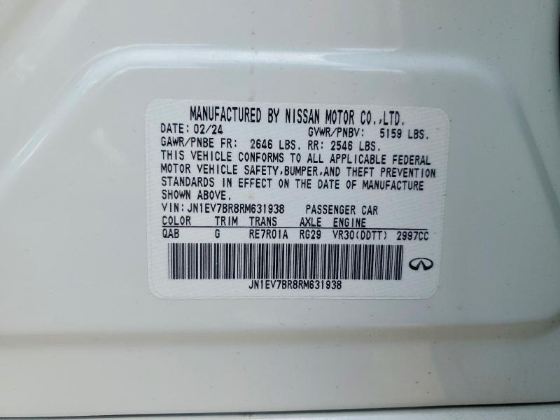 JN1EV7BR8RM631938 2024 INFINITI Q50 photo no. 12