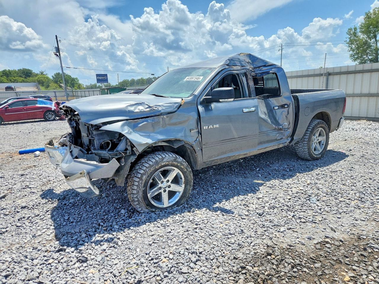 2010 DODGE RAM 1500 1D7RV1CT7AS187463