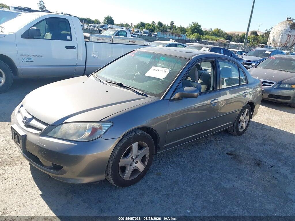 2HGES26774H507111 2004 HONDA CIVIC photo no. 2