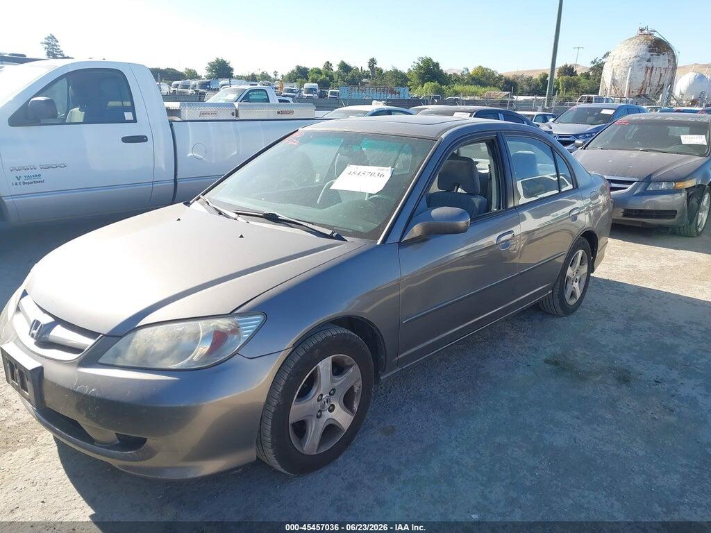 2HGES26774H507111 2004 HONDA CIVIC photo no. 6