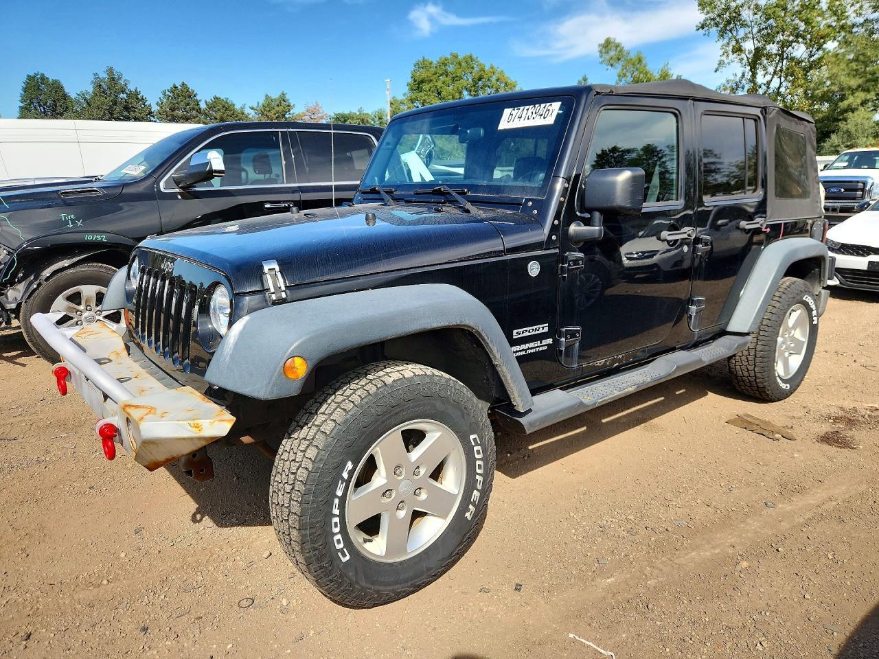 2012 JEEP WRANGLER UNLIMITED 1C4BJWDG8CL285596