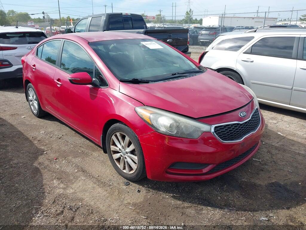 KNAFX4A68E5087735 2014 KIA FORTE photo no. 1
