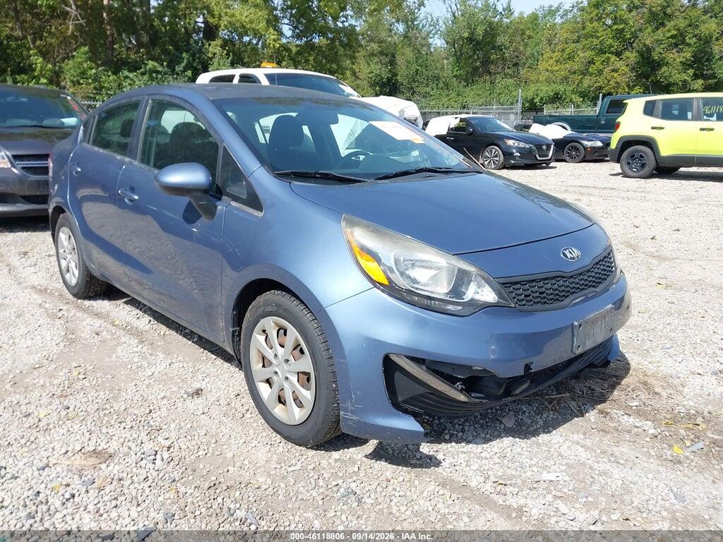 2016 KIA RIO KNADM4A36G6643222