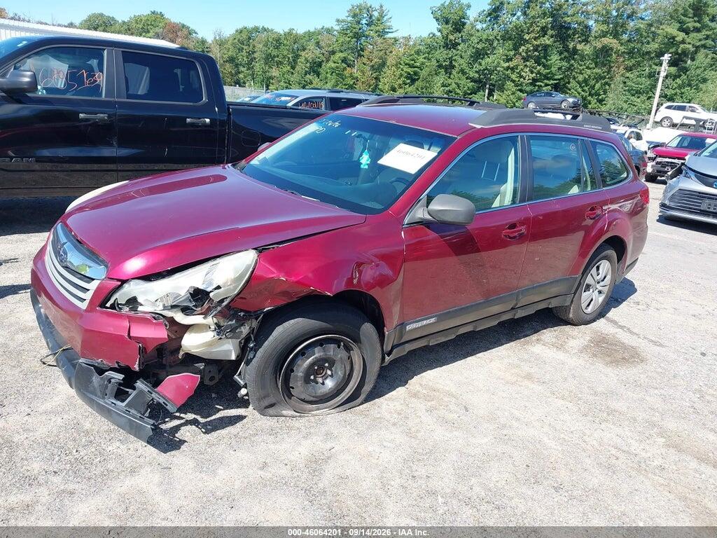 4S4BRBAC2B3311784 2011 SUBARU OUTBACK photo no. 2