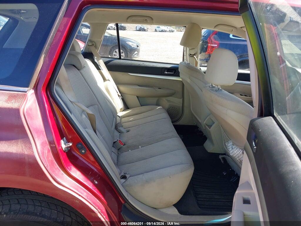 4S4BRBAC2B3311784 2011 SUBARU OUTBACK photo no. 8