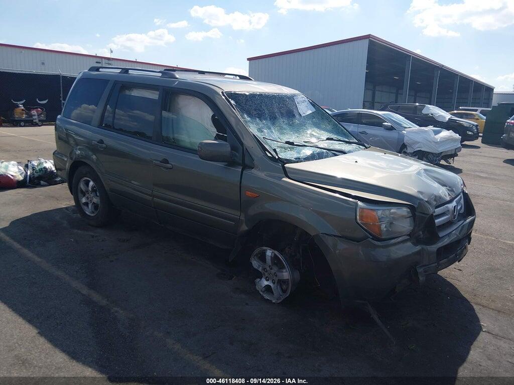 2007 HONDA PILOT 5FNYF28577B022151