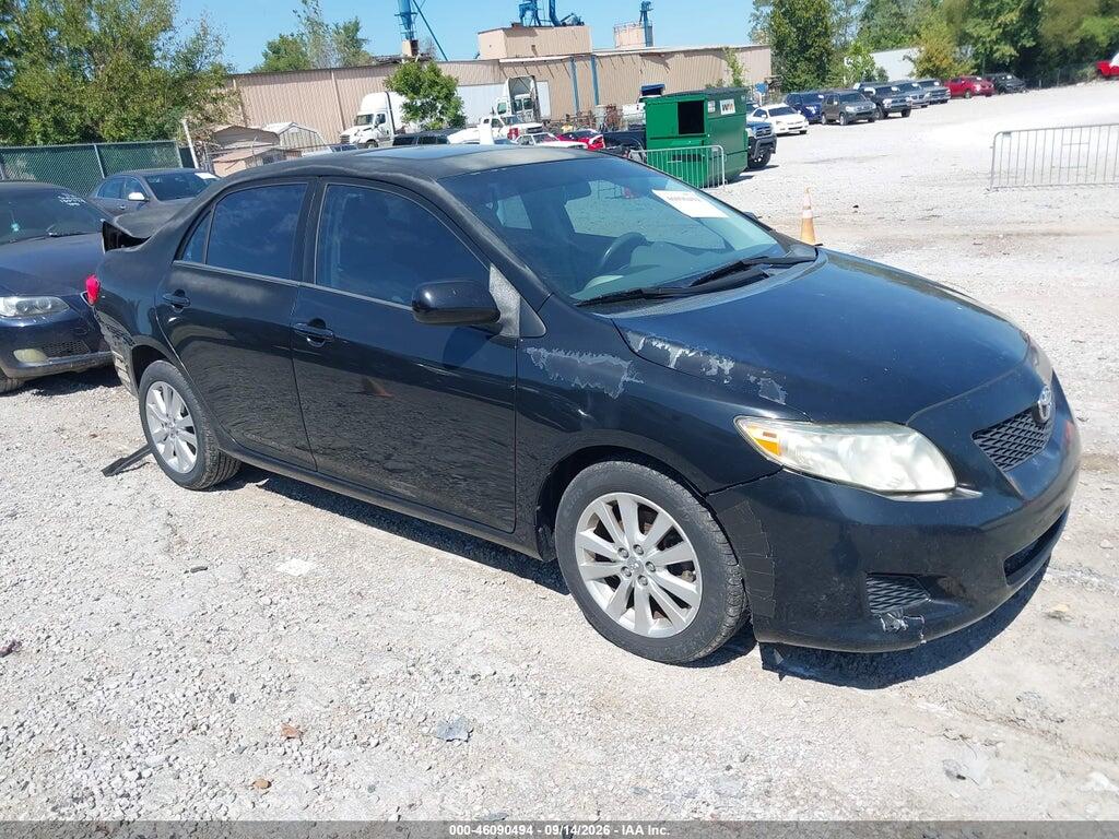 2009 TOYOTA COROLLA 2T1BU40E89C007121