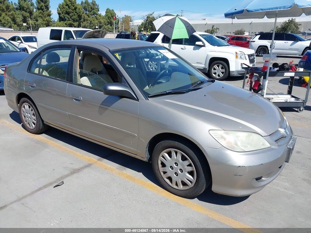 2004 HONDA CIVIC 2HGES16594H534397