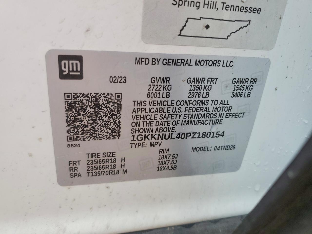 2023 GMC ACADIA SLT — Фото 14 из 14