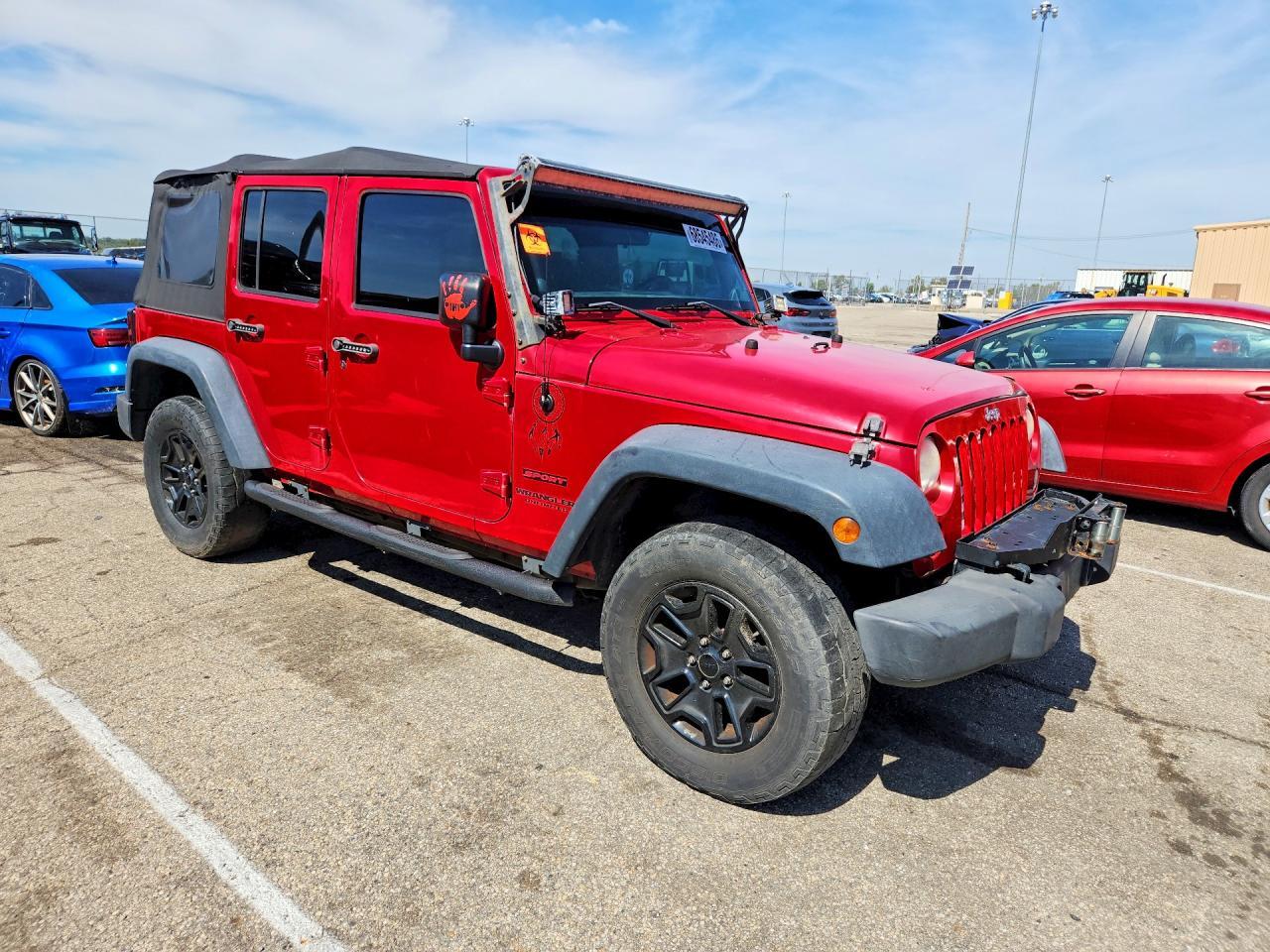 2014 JEEP WRANGLER UNLIMITED SPORT — Фото 4 из 12