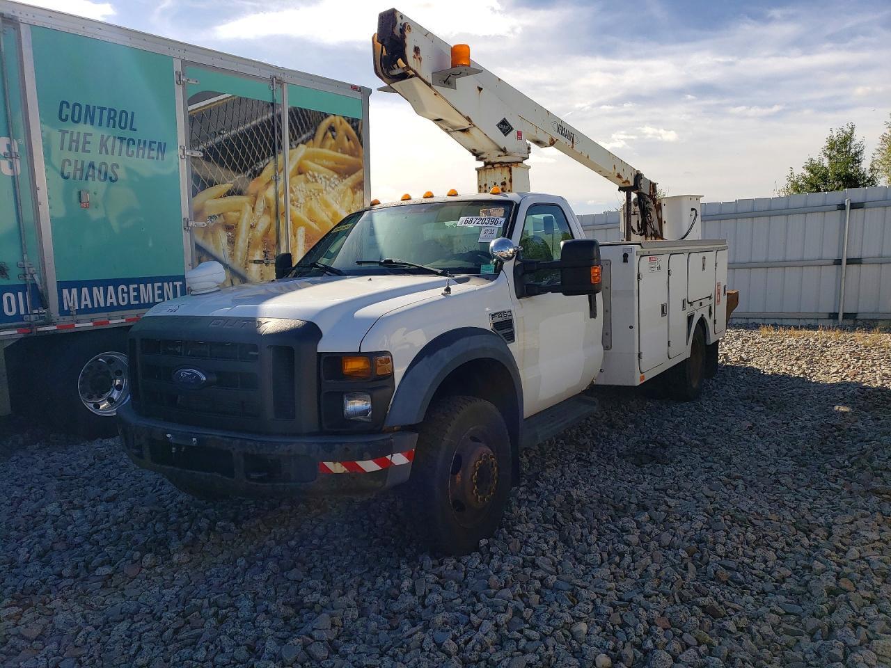 2008 FORD F450 SUPER DUTY BUCKET TRUCK