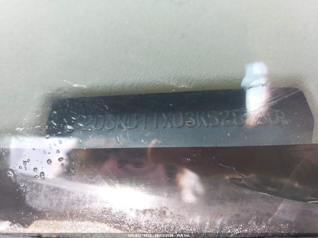 2D6WB11X03K528530 2003 DODGE RAM VAN 1500 photo no. 9