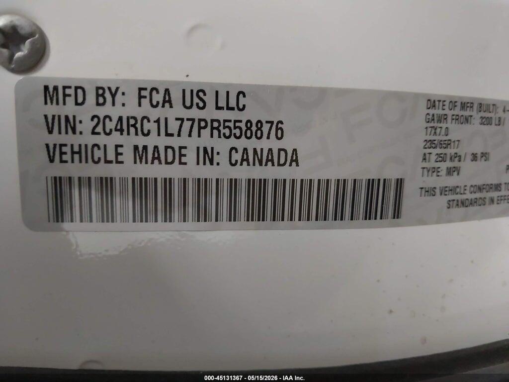 2C4RC1L77PR558876 2023 CHRYSLER PACIFICA HYBRID photo no. 9