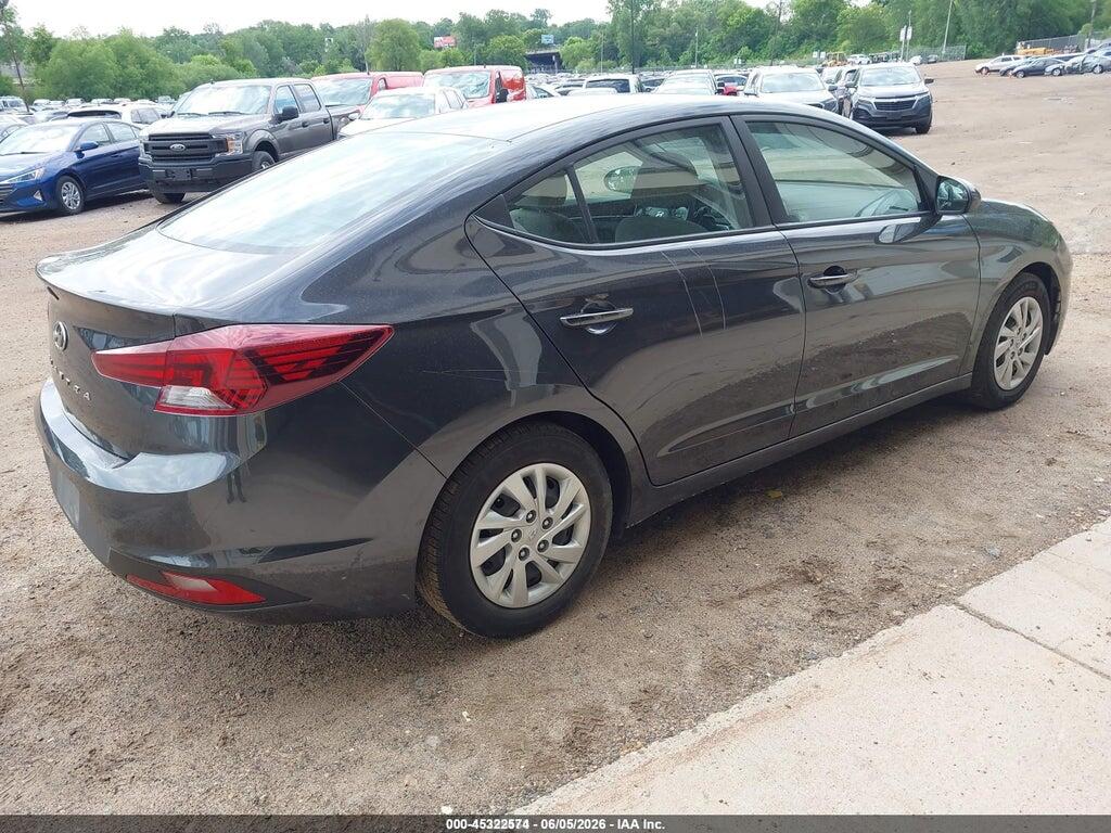 5NPD74LF4LH617834 2020 HYUNDAI ELANTRA photo no. 4