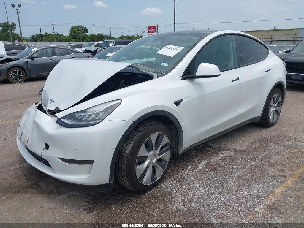 7SAYGDEEXNA015513 2022 TESLA MODEL Y photo no. 2
