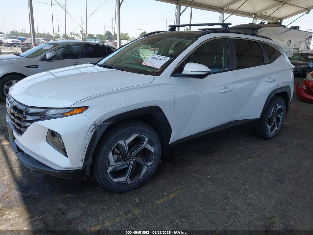 KM8JFCA19NU073083 2022 HYUNDAI TUCSON HYBRID photo no. 2