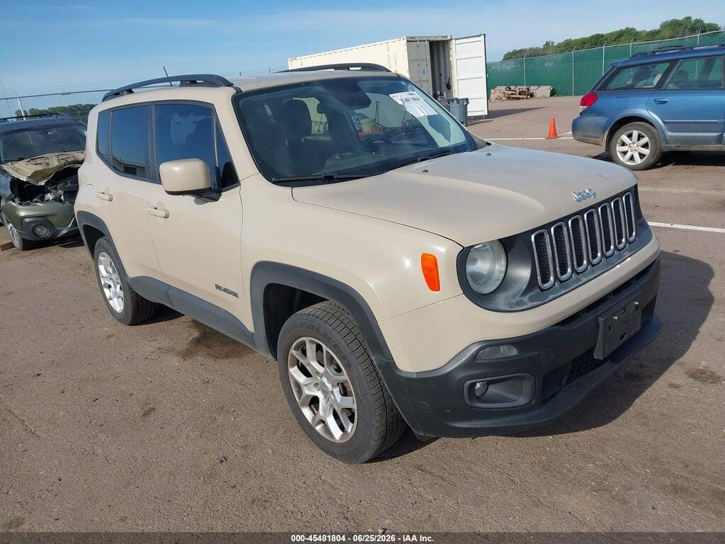 ZACCJBBT5GPD07844 2016 JEEP RENEGADE photo no. 1