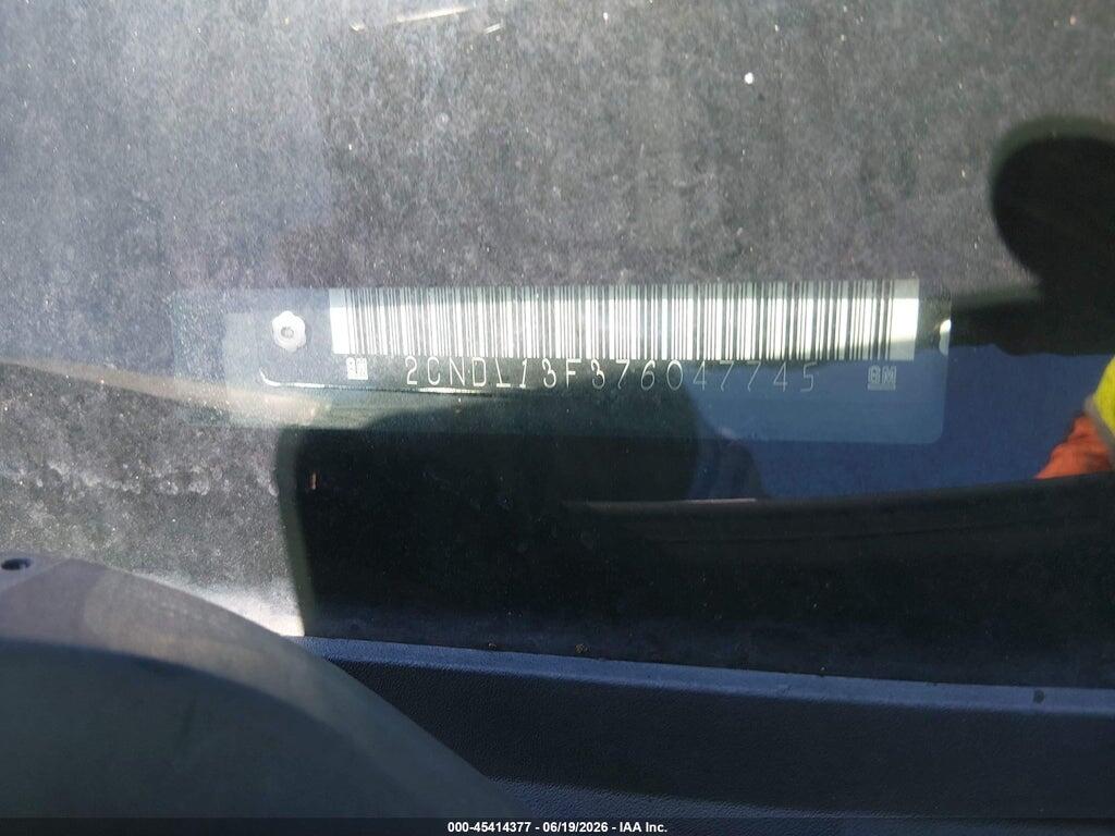 2CNDL13F376047745 2007 CHEVROLET EQUINOX photo no. 9