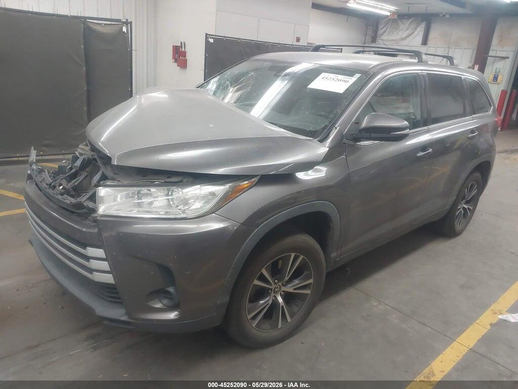 5TDZZRFH4KS333834 2019 TOYOTA HIGHLANDER photo no. 2