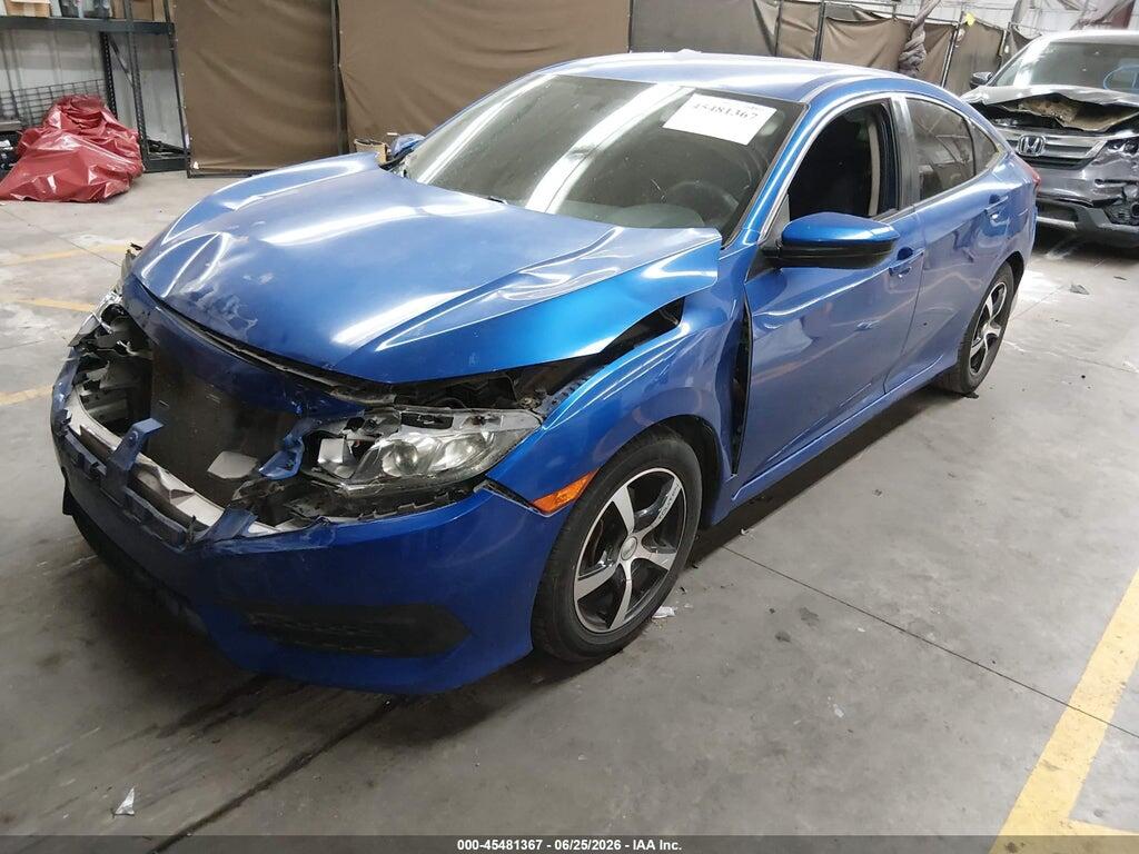 2HGFC2F50GH563282 2016 HONDA CIVIC photo no. 2