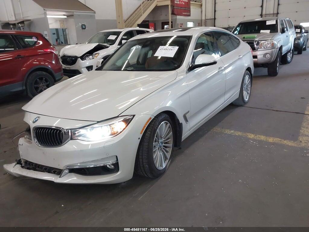 WBA3X5C59ED556754 2014 BMW 328I GRAN TURISMO photo no. 2