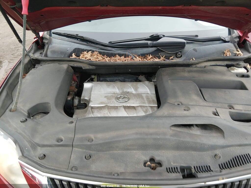 2T2BK1BA8AC047360 2010 LEXUS RX 350 photo no. 10