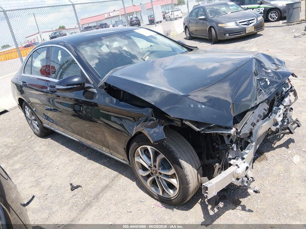 55SWF4JBXHU220791 2017 MERCEDES-BENZ C 300 photo no. 1