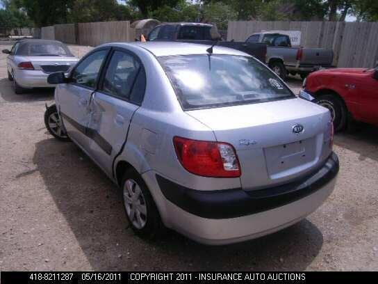 KNADE123966089120 2006 KIA RIO photo no. 3