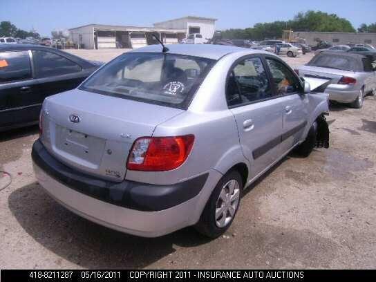 KNADE123966089120 2006 KIA RIO photo no. 4
