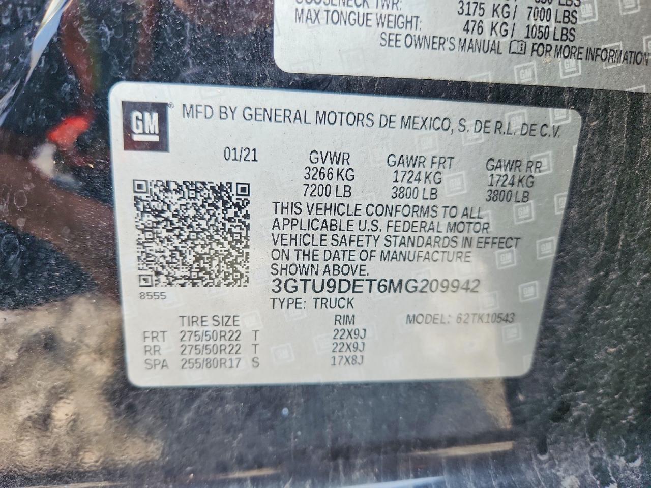 2021 GMC SIERRA K1500 SLT — Фото 12 из 12