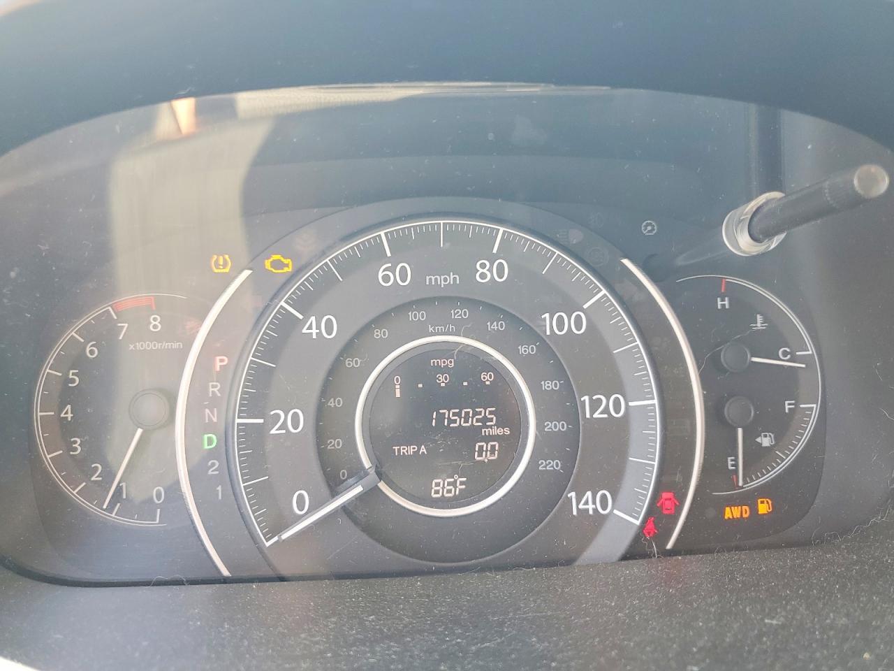 2012 HONDA CR-V EX — Фото 9 из 12