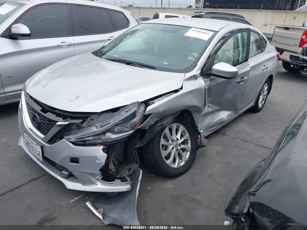 3N1AB7AP7KY286136 2019 NISSAN SENTRA photo no. 2