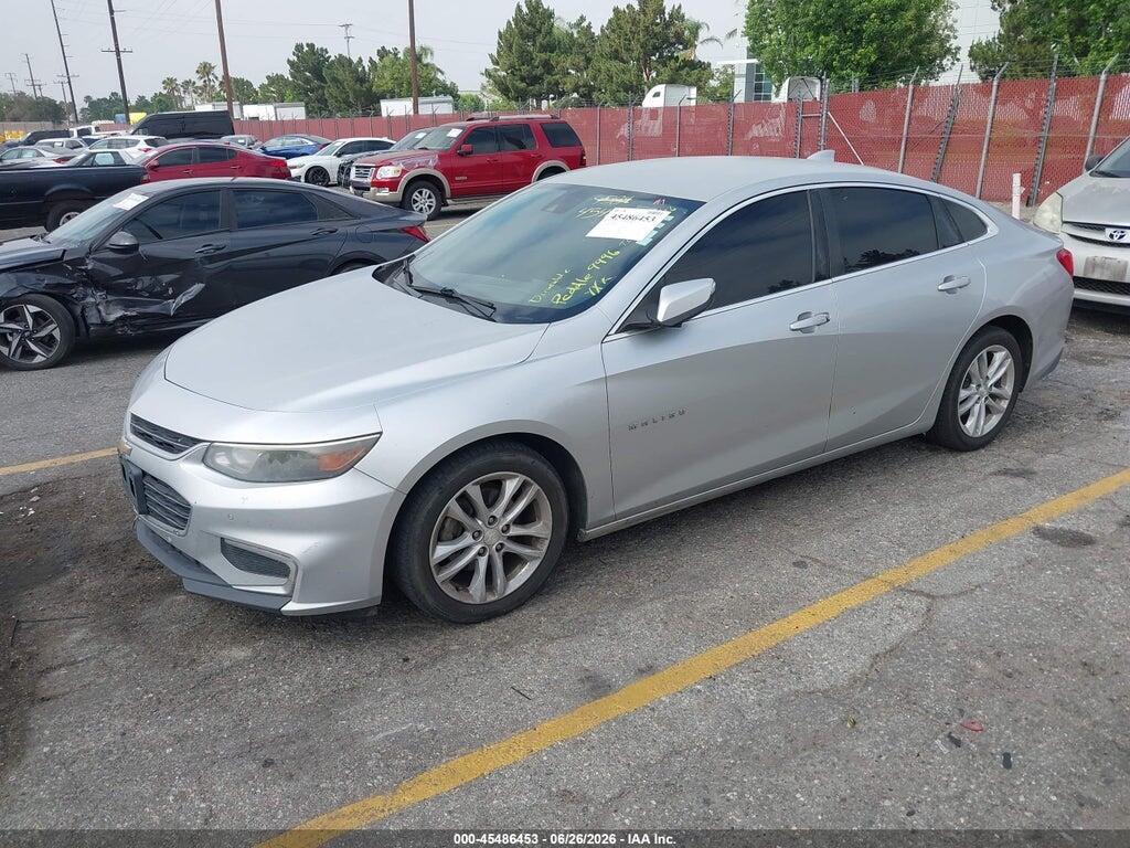 1G1ZE5ST4GF209996 2016 CHEVROLET MALIBU photo no. 2