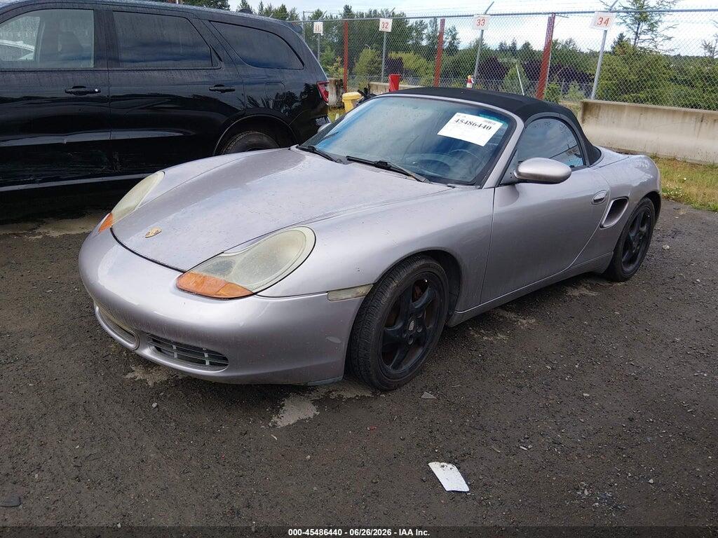 WP0CB298X1U663145 2001 PORSCHE BOXSTER photo no. 2