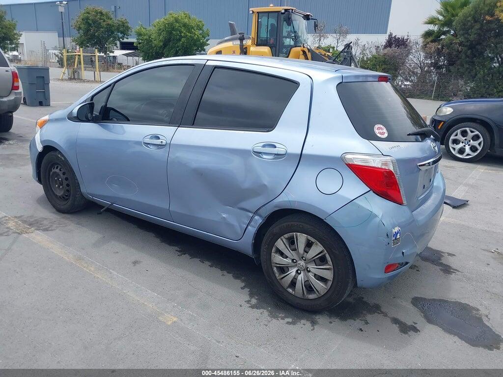 JTDKTUD34ED591204 2014 TOYOTA YARIS photo no. 3