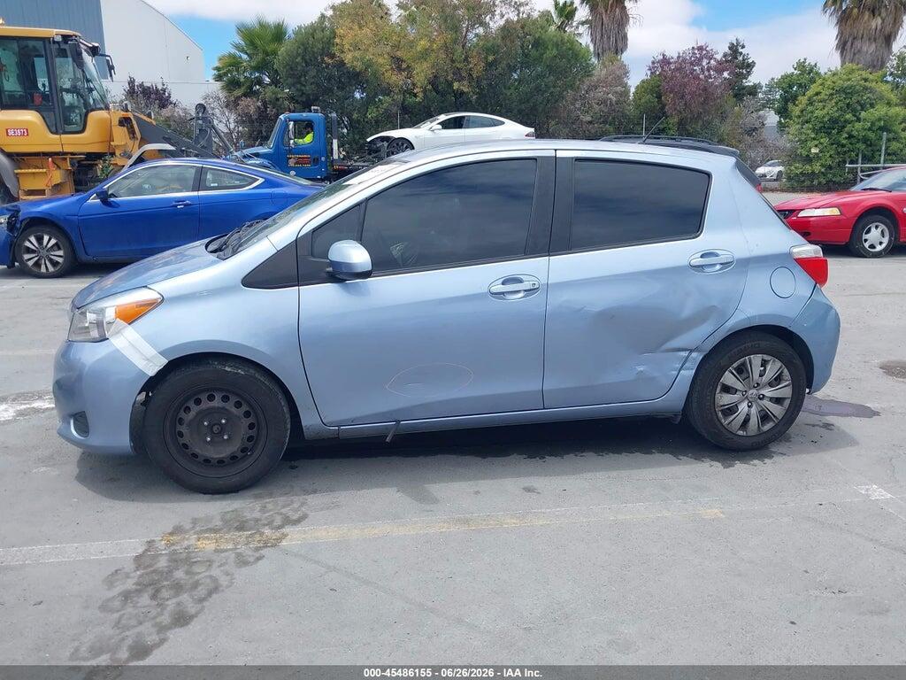 JTDKTUD34ED591204 2014 TOYOTA YARIS photo no. 6