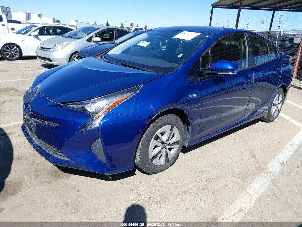 JTDKBRFU3H3047986 2017 TOYOTA PRIUS photo no. 2