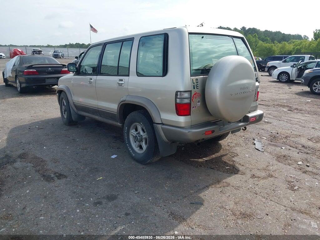JACDJ58X027J09337 2002 ISUZU TROOPER photo no. 3