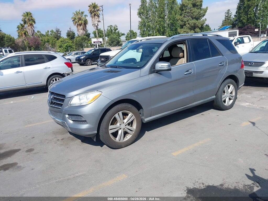 4JGDA5JB1DA198983 2013 MERCEDES-BENZ ML 350 photo no. 2
