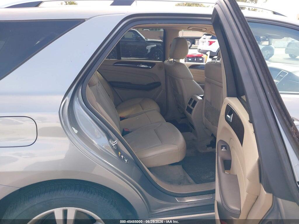 4JGDA5JB1DA198983 2013 MERCEDES-BENZ ML 350 photo no. 8