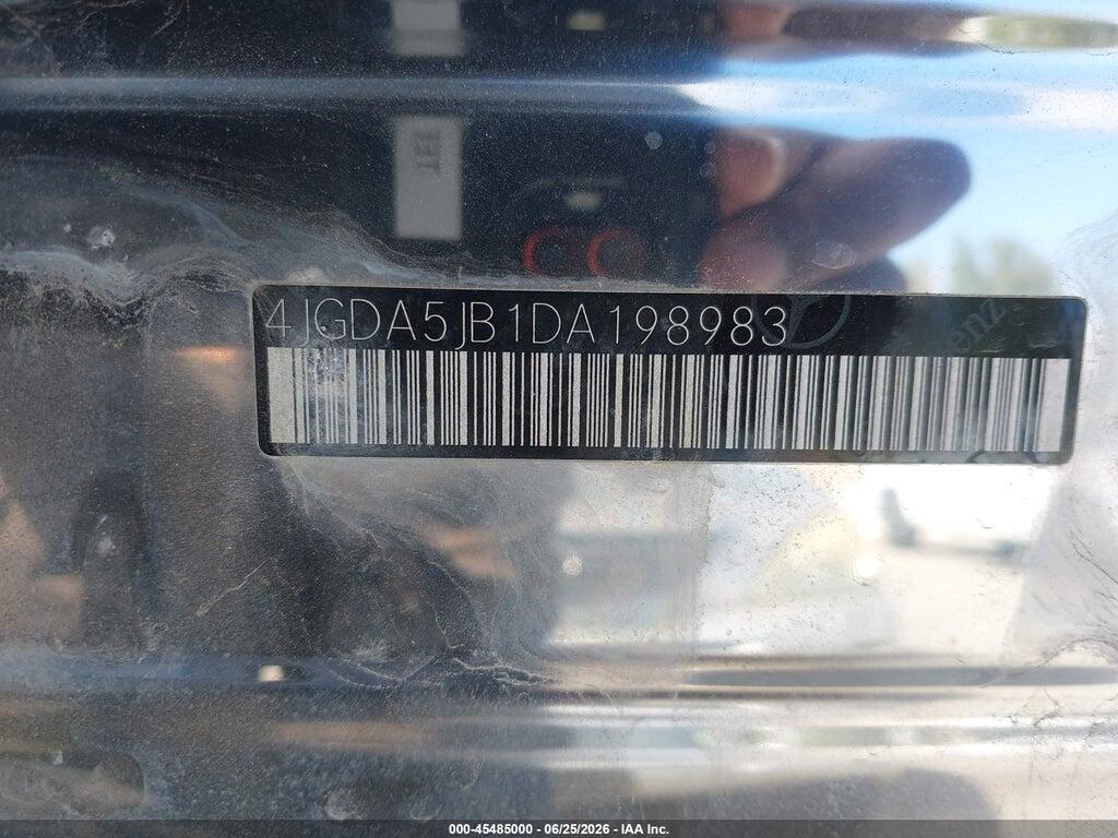 4JGDA5JB1DA198983 2013 MERCEDES-BENZ ML 350 photo no. 9