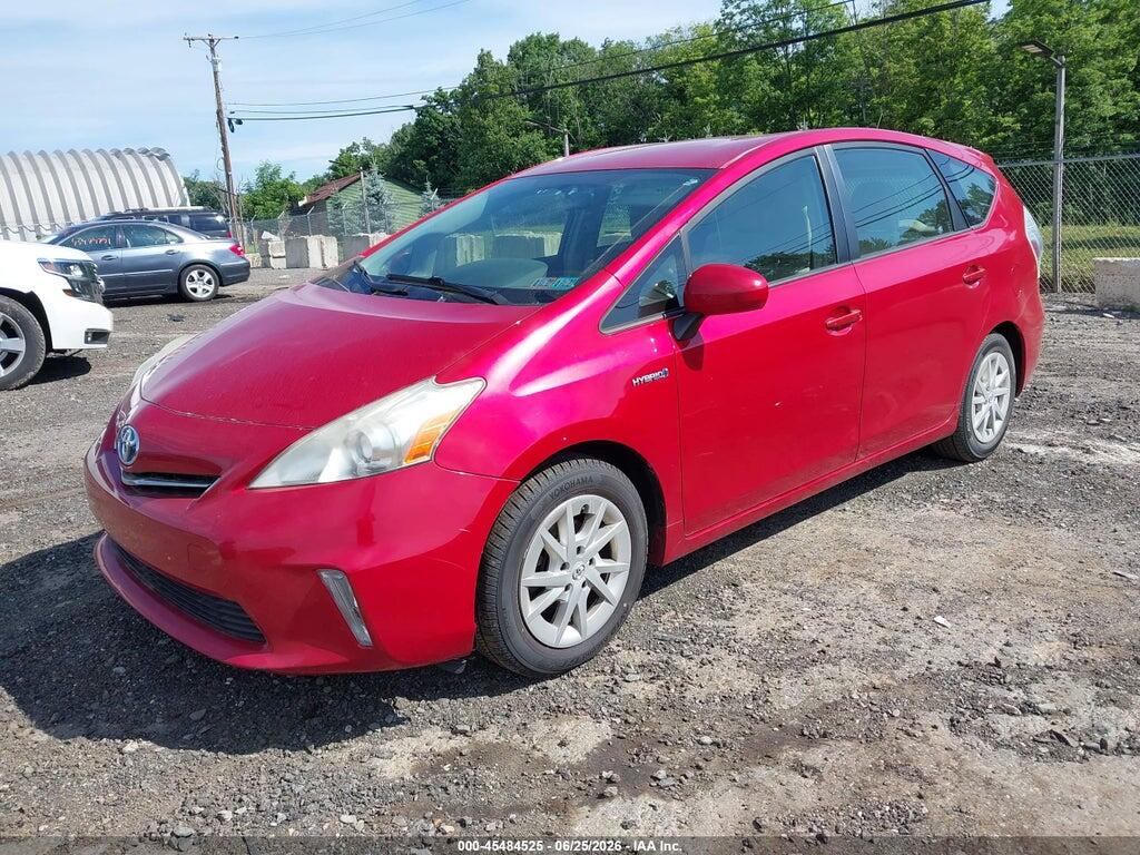 JTDZN3EU2D3207192 2013 TOYOTA PRIUS V photo no. 2