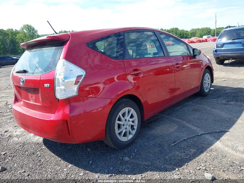 JTDZN3EU2D3207192 2013 TOYOTA PRIUS V photo no. 4