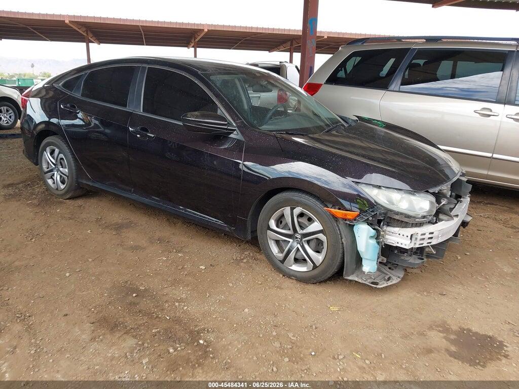 19XFC2F54GE009107 2016 HONDA CIVIC photo no. 1