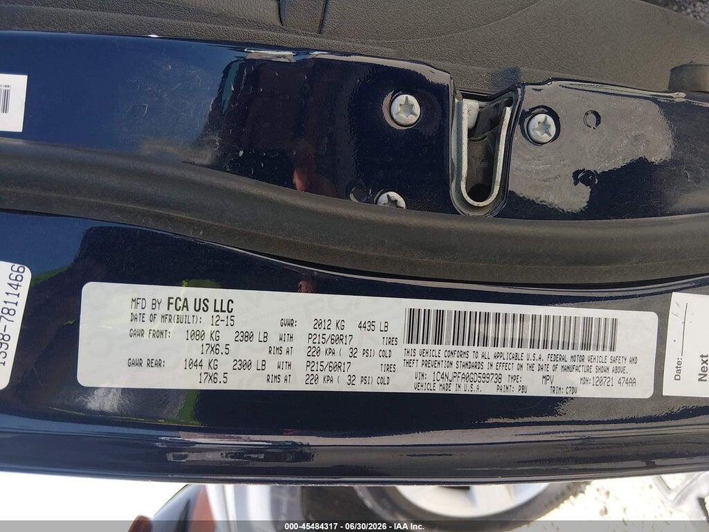1C4NJPFA0GD599738 2016 JEEP PATRIOT photo no. 9