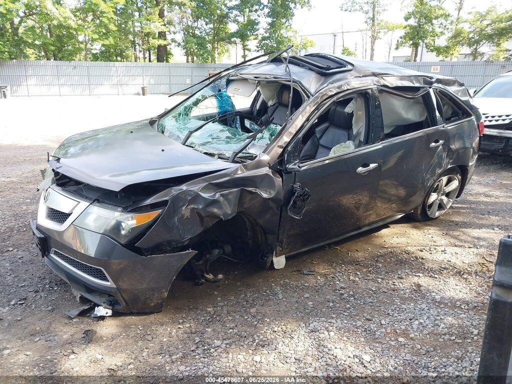 2HNYD2H44BH513285 2011 ACURA MDX photo no. 2